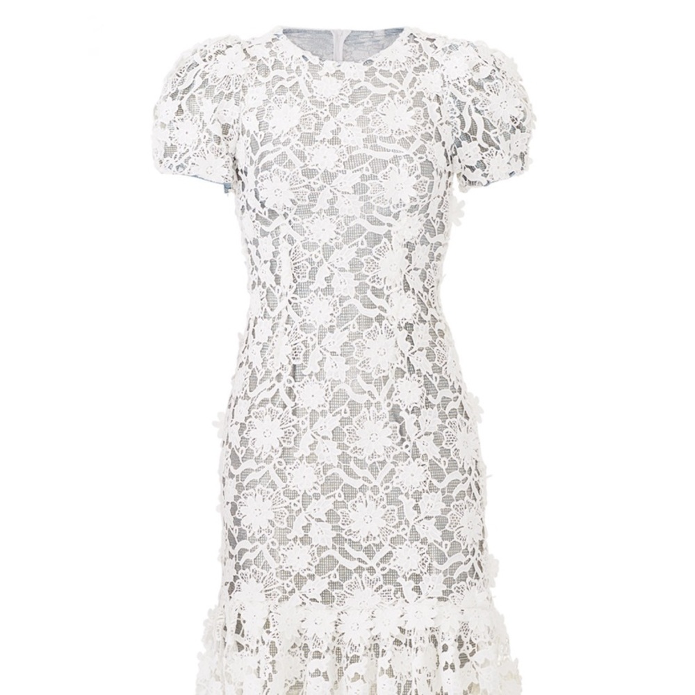 Alcoolique Couture Lace Overlay Dress S - Picture 4 of 6